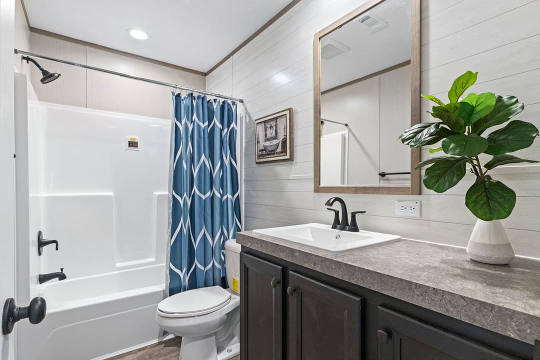 Crazy eights bathroom home features