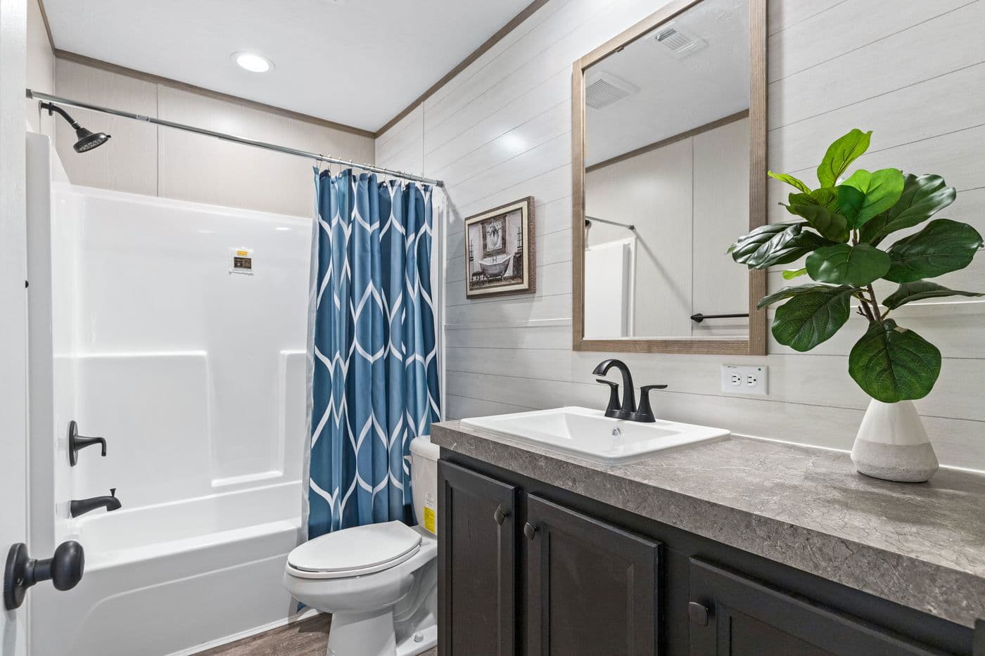 Crazy eights bathroom home features