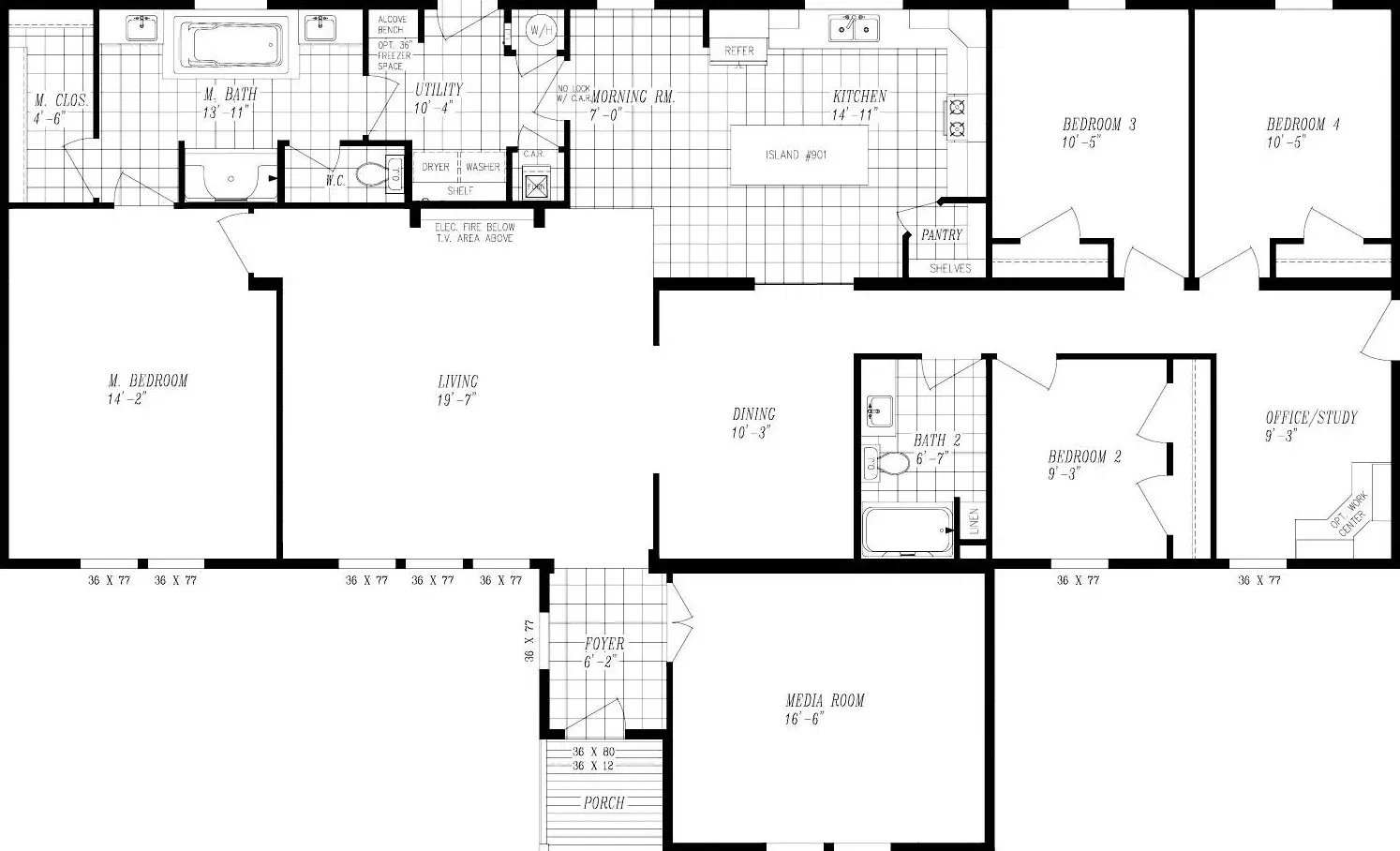 Marlette special hero and floor plan home features