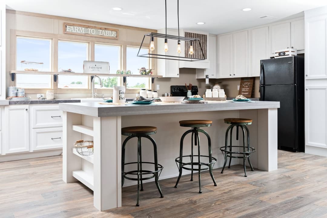 Farmhouse flex kitchen home features