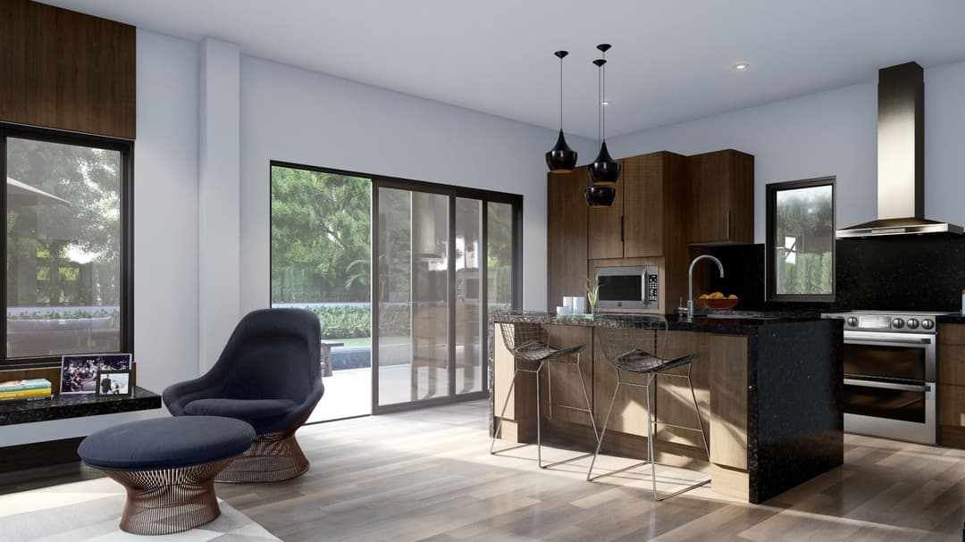 Model 11 kitchen home features