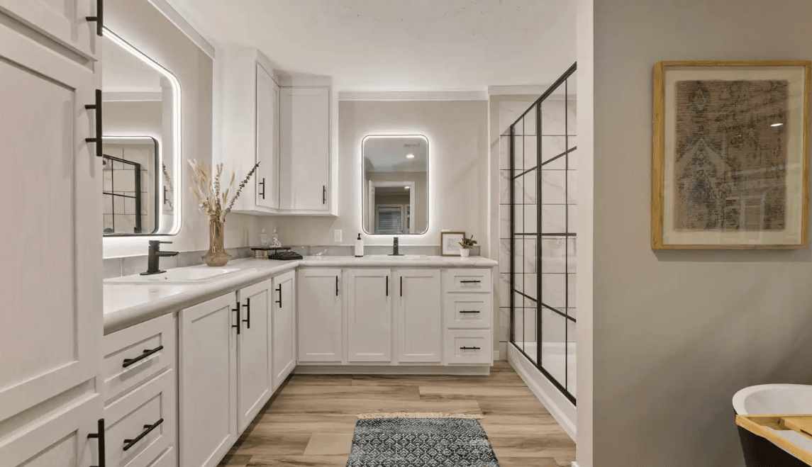 Atmos bathroom home features