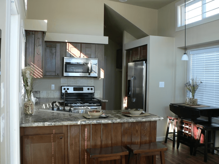 Still water kitchen home features