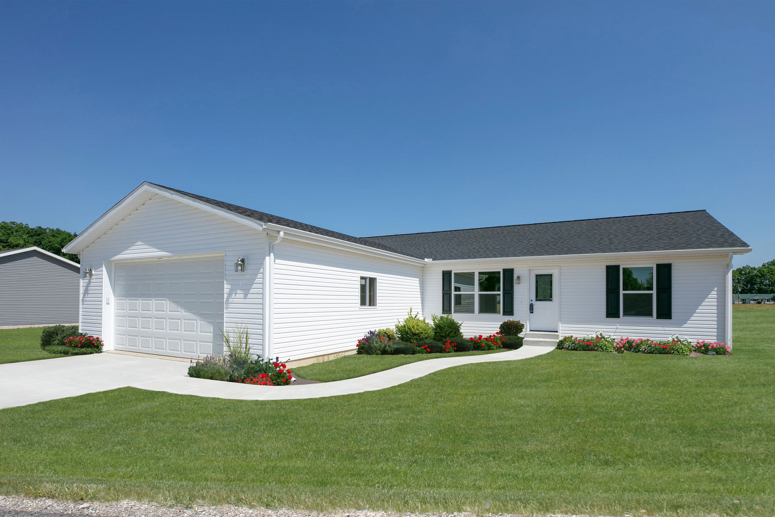 Republic iii elevation and exterior home features