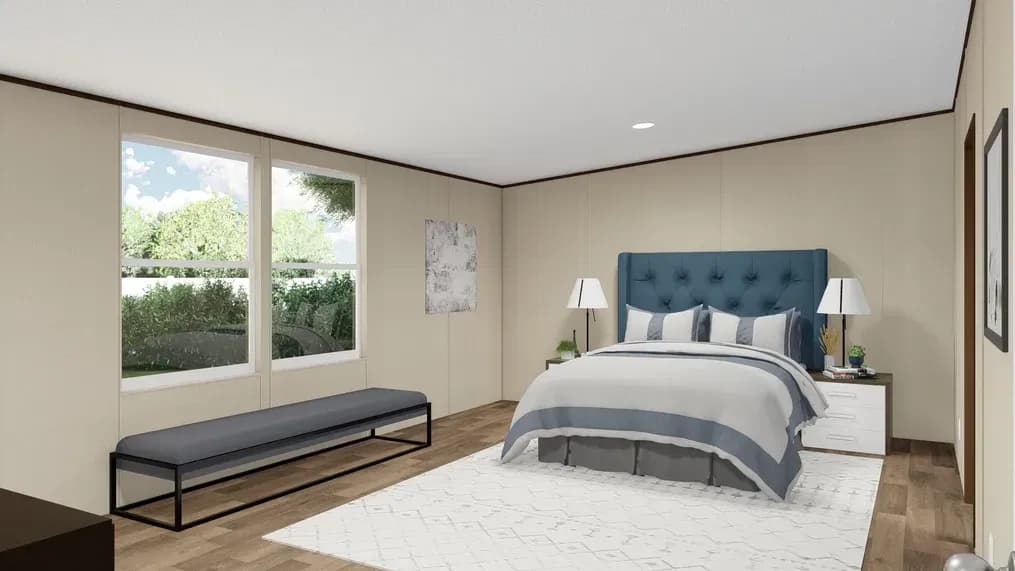 Triumph bedroom home features