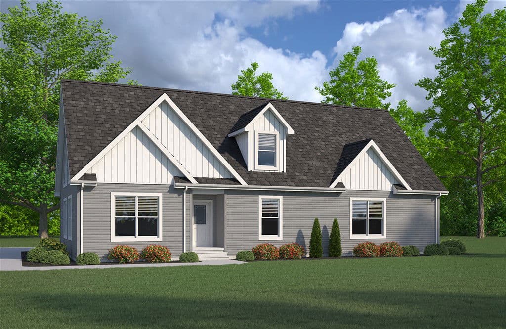 Ultra ranch 2p2404-x hero, elevation, and exterior home features