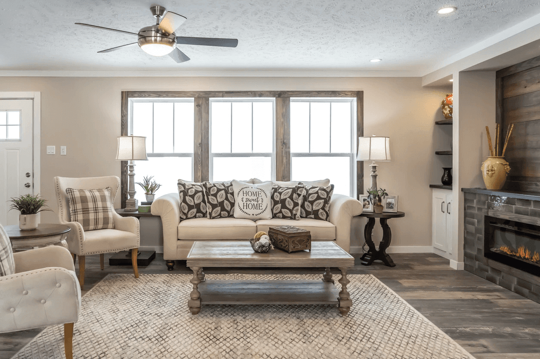 The sweetwater interior home features