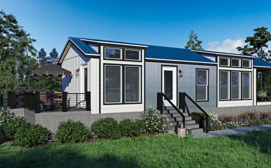 Starling d44ep8 elevation and exterior home features