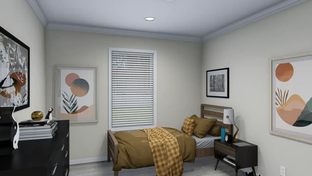 Ridge bedroom home features