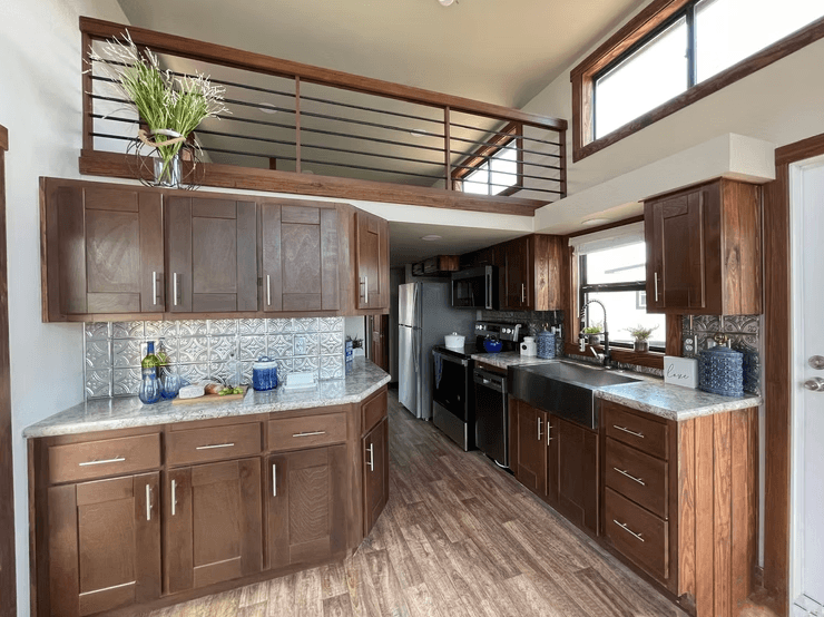 Bayside kitchen home features