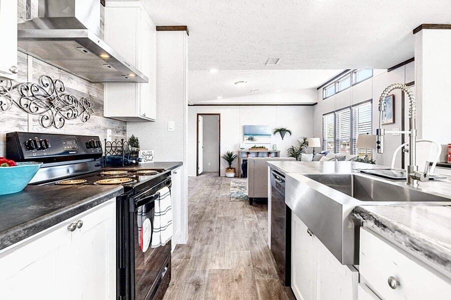 The fiesta kitchen home features