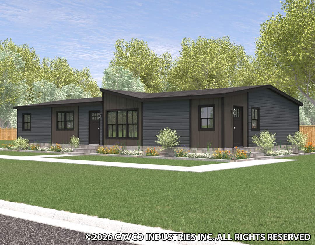 Axis hero, elevation, and exterior home features