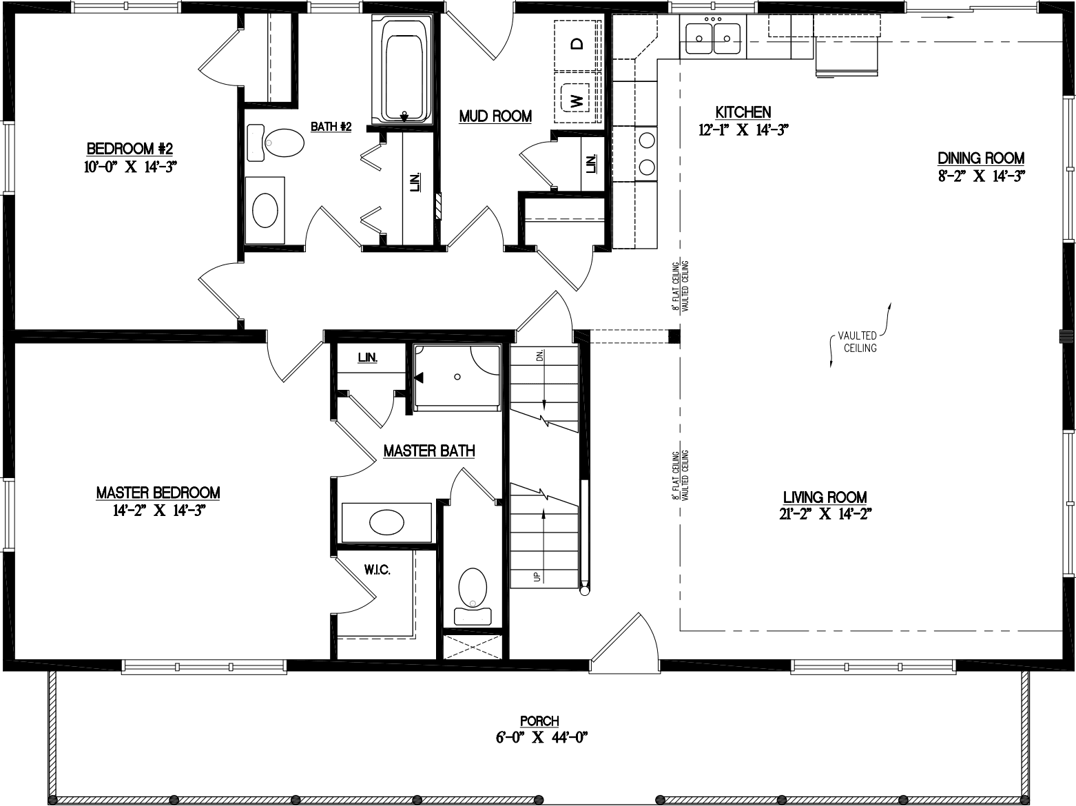 Glacier 3048 floor plan home features
