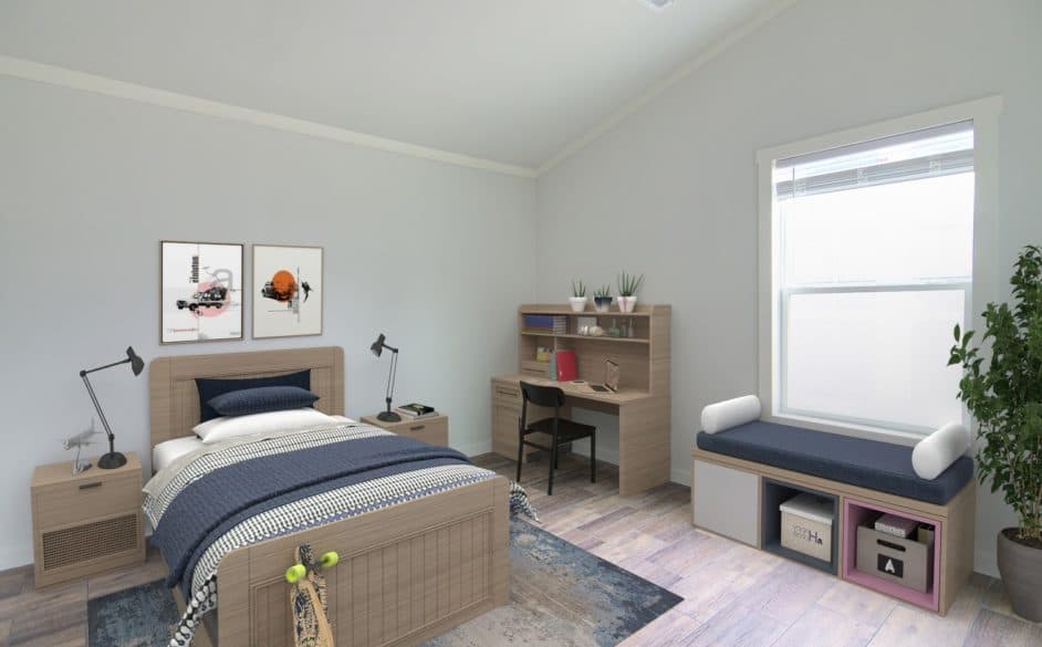 Sapphire 5863 bedroom home features