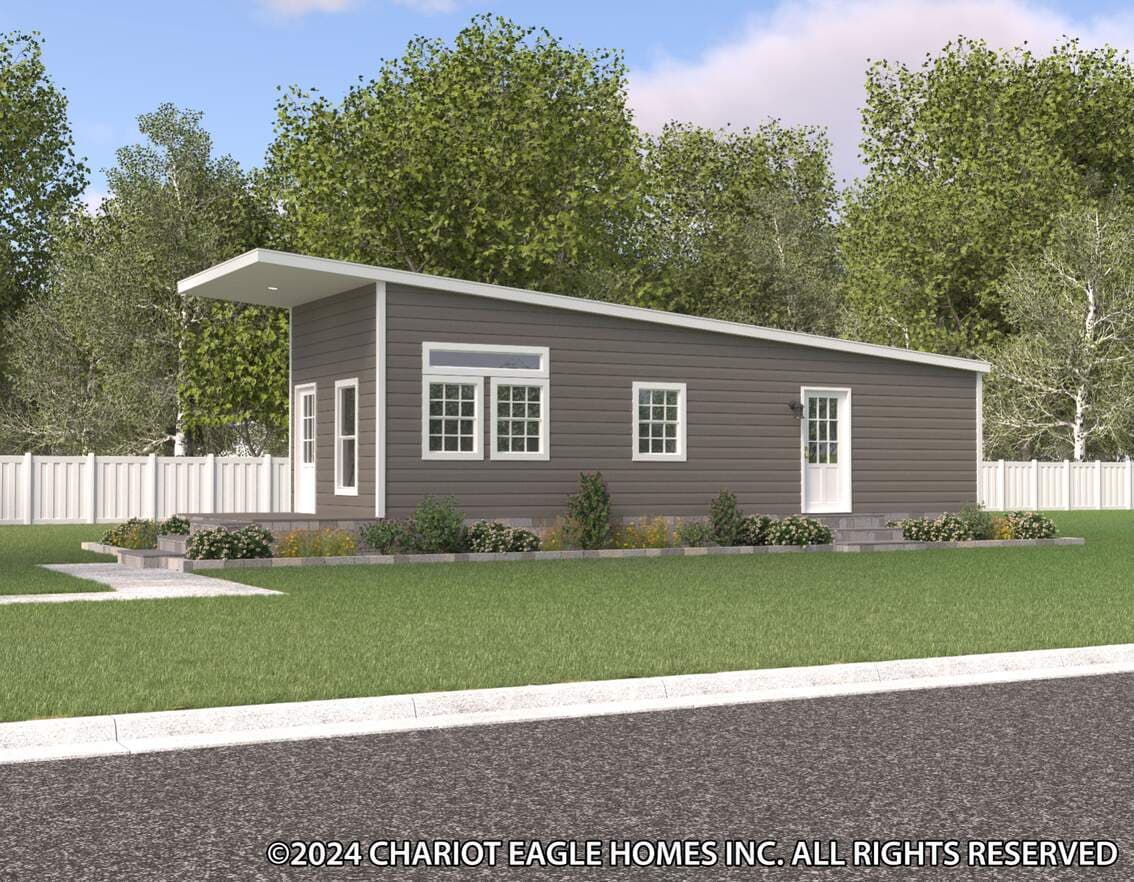 Wedge 13431s hero, elevation, and exterior home features
