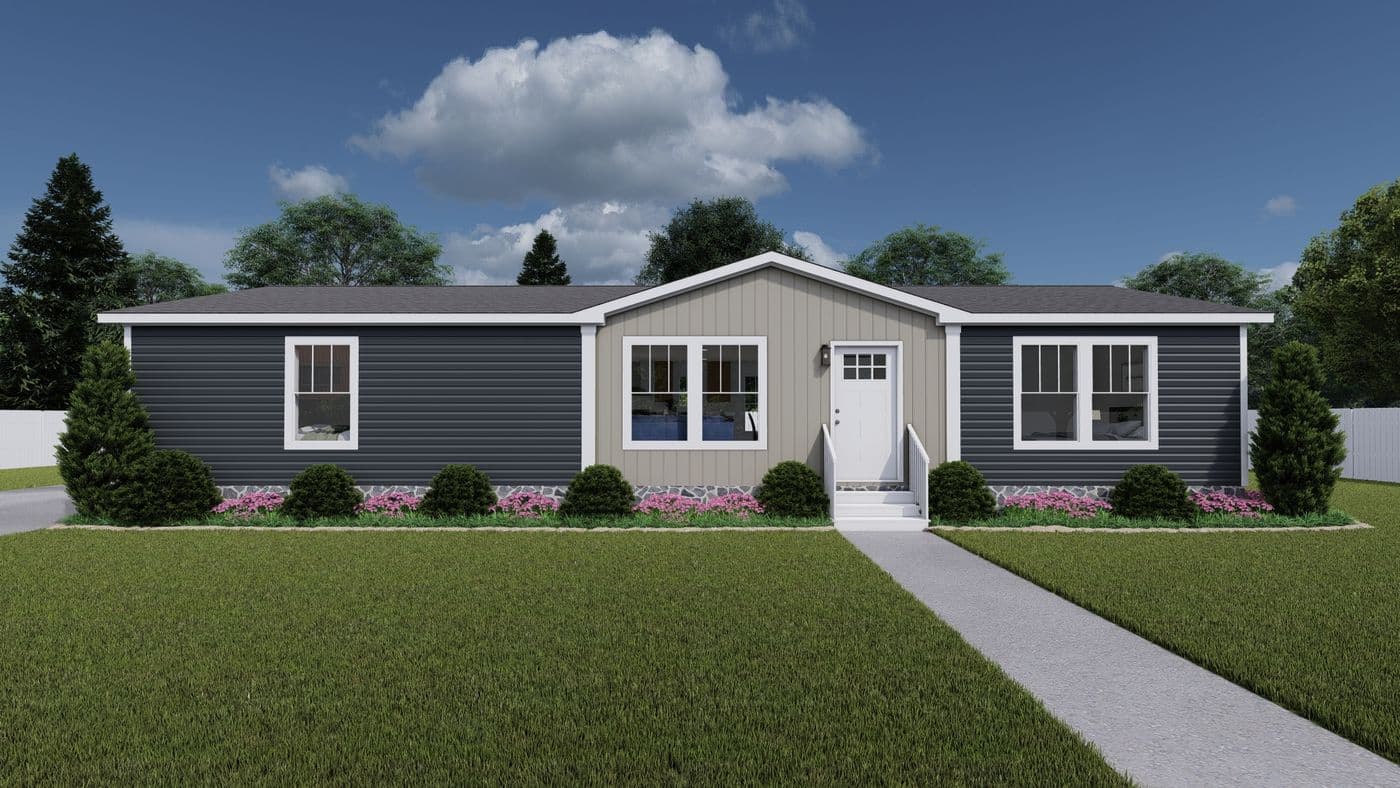 Limelight elevation and exterior home features