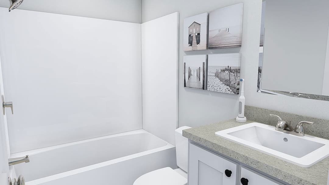 Rhythm nation bathroom home features