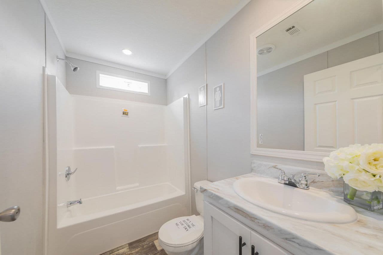 The iberville bathroom home features