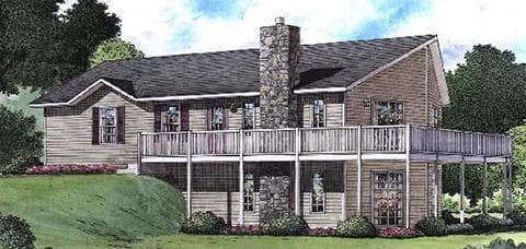 Birchwood hero, elevation, and exterior home features