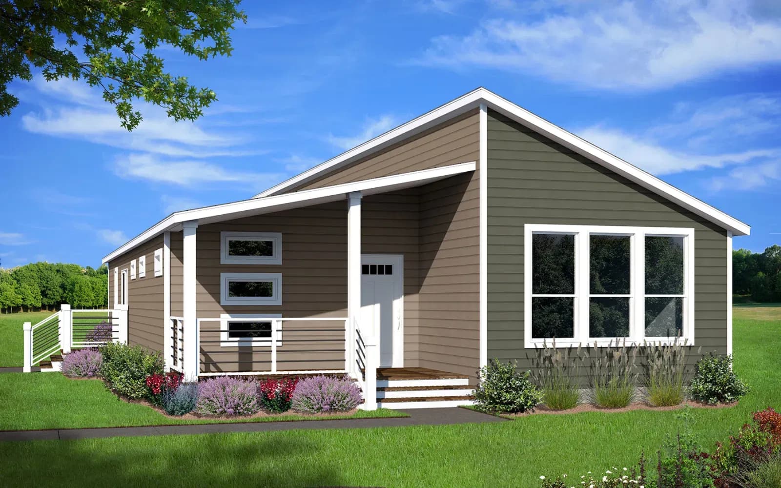Genesis 9302 elevation and exterior home features