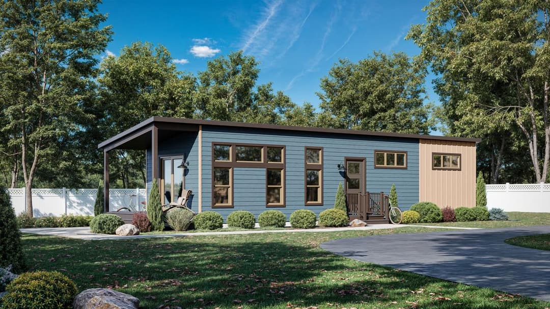 Vale hero, elevation, and exterior home features