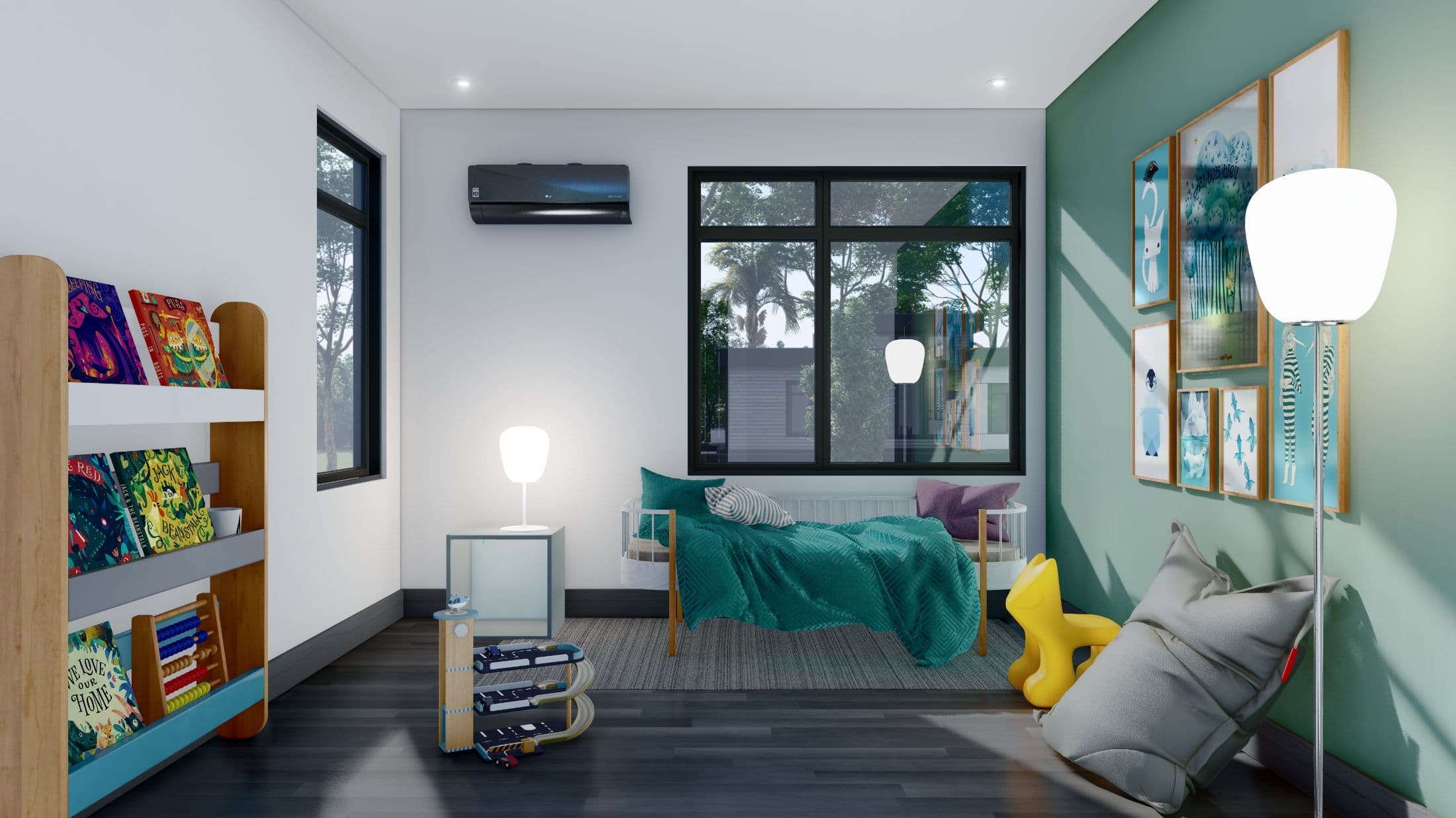 Model 1 bedroom home features