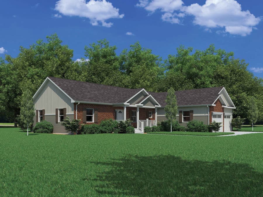 Countryside ii hero, elevation, and exterior home features
