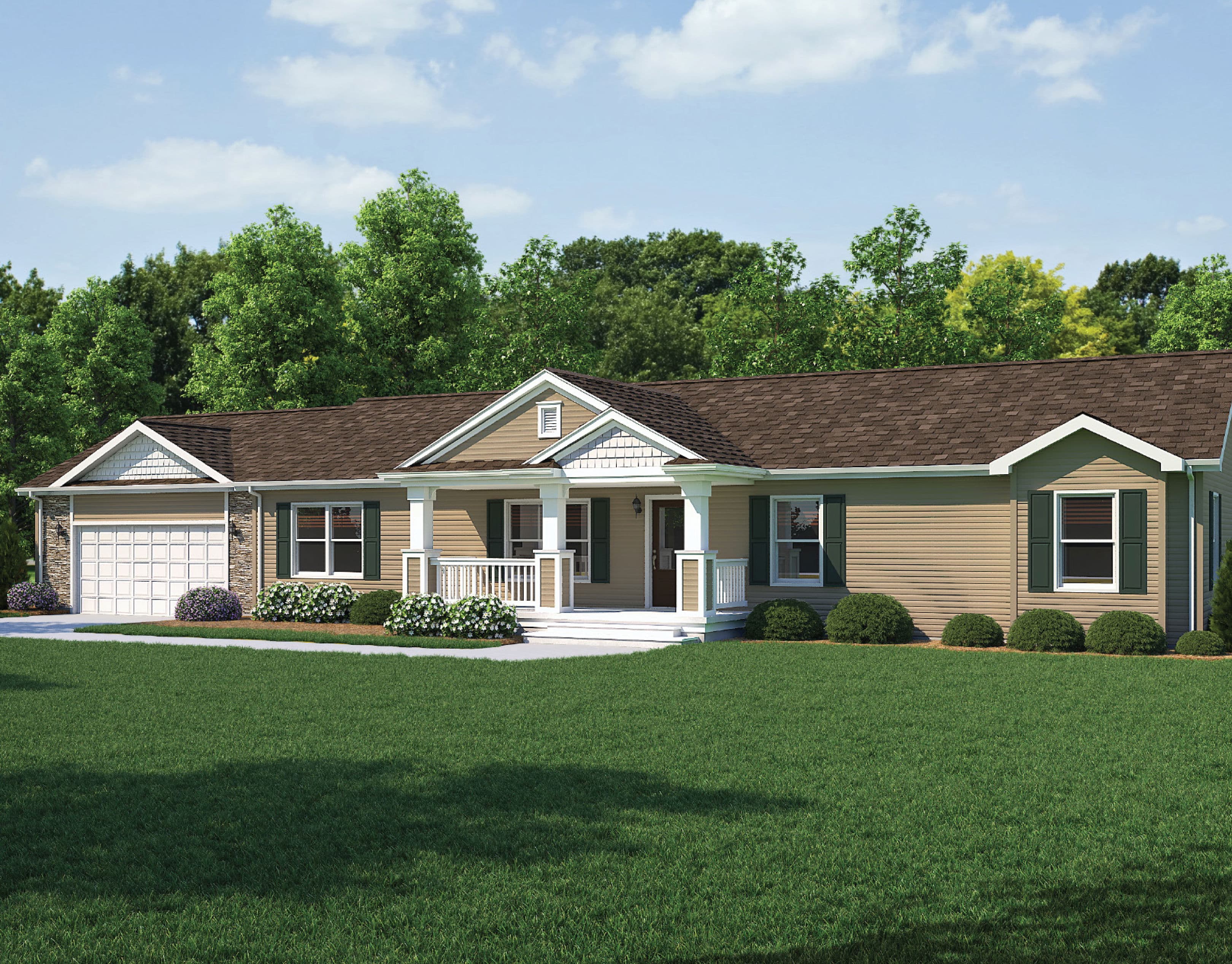 Lakeland r41 hero, elevation, and exterior home features