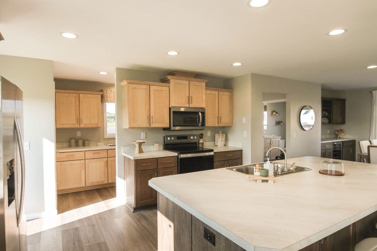 Pennwest limited modular 2p2902-x kitchen home features