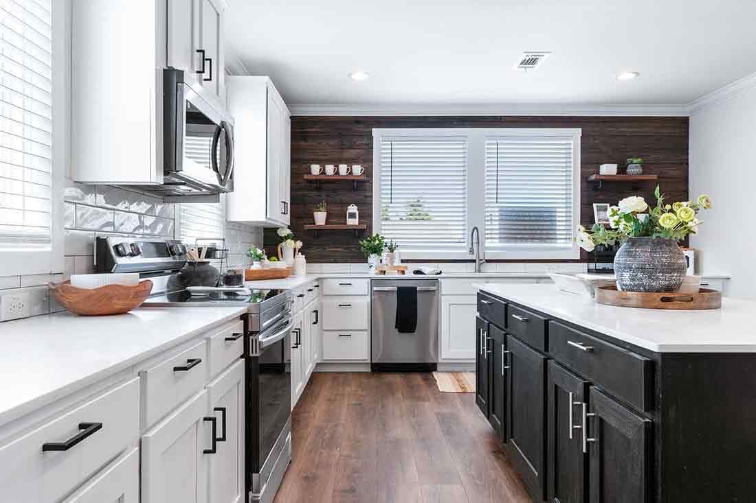 The sedona kitchen home features