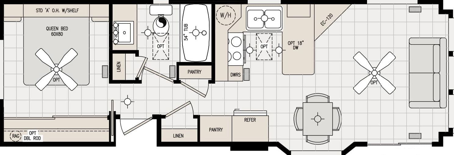Sedona sn11351g floor plan and hero home features