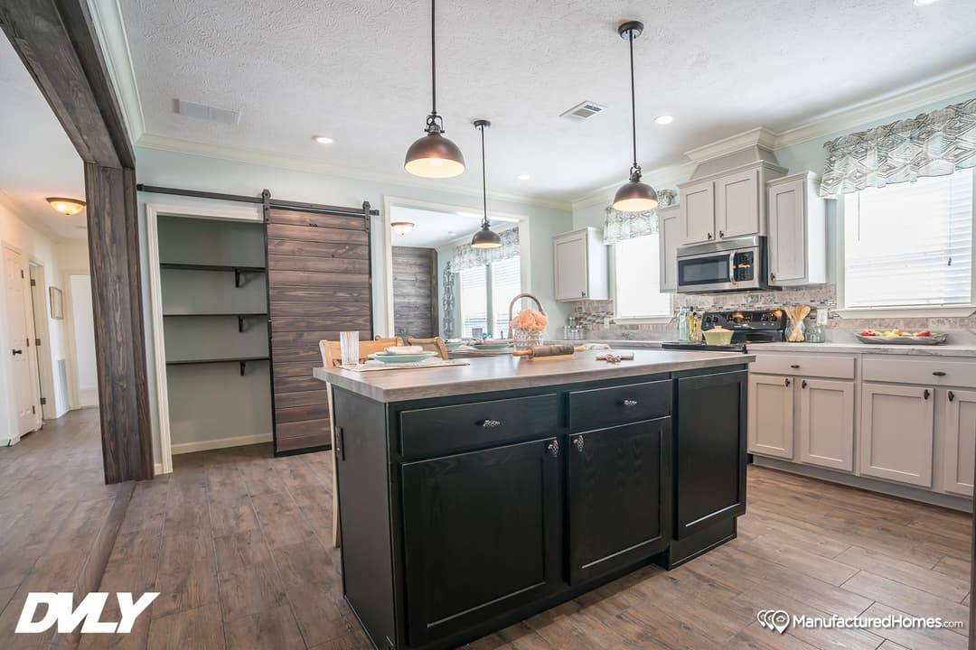 The millwood kitchen home features