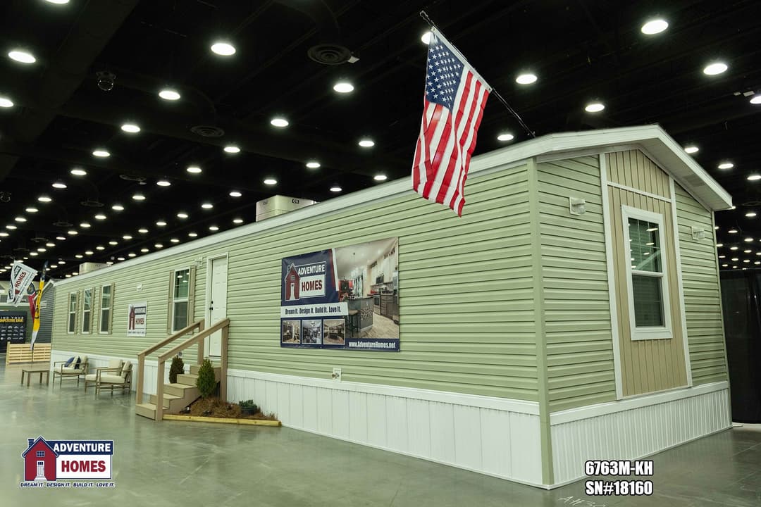 6763m-kh hero, elevation, and exterior home features