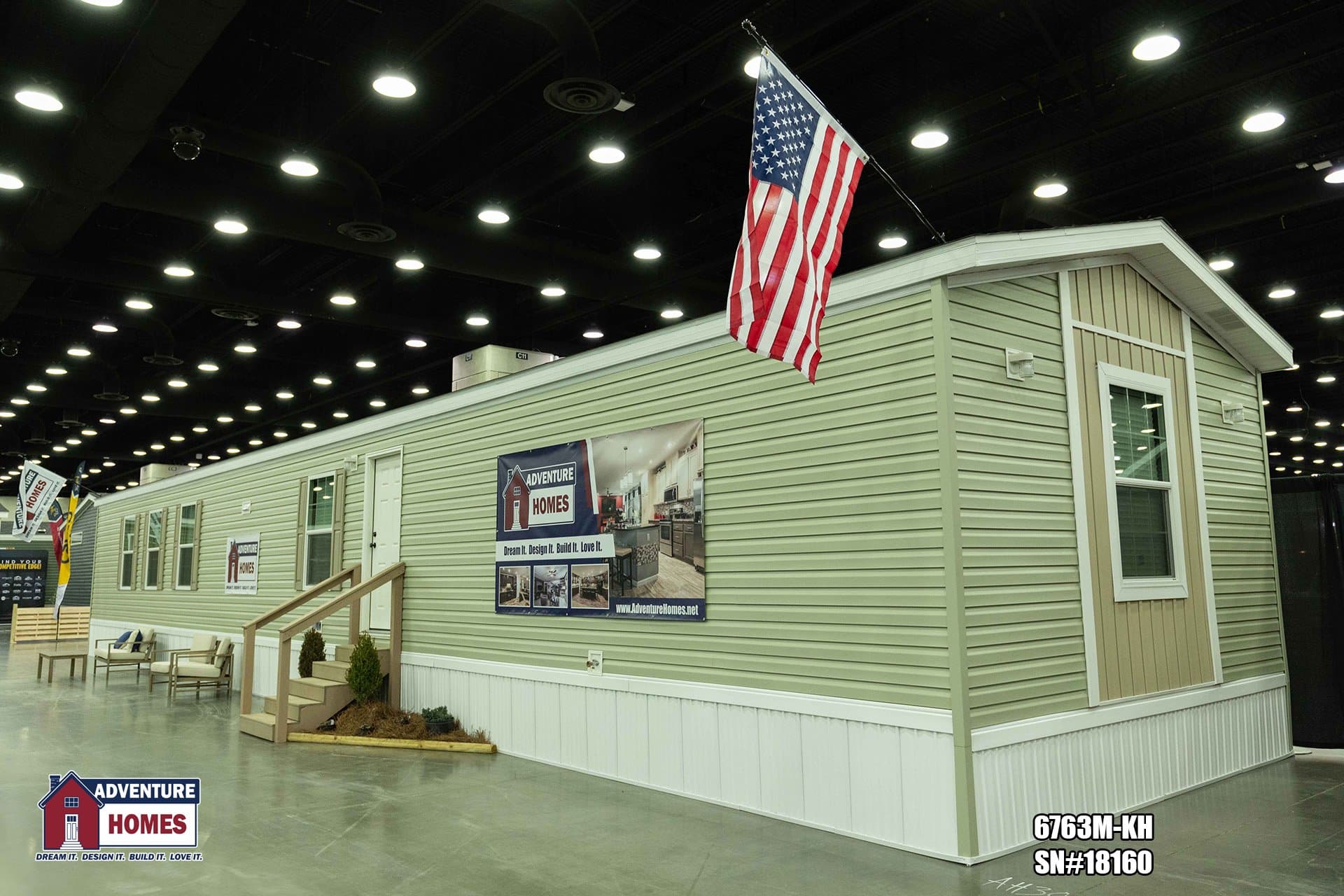 6763m-kh hero, elevation, and exterior home features