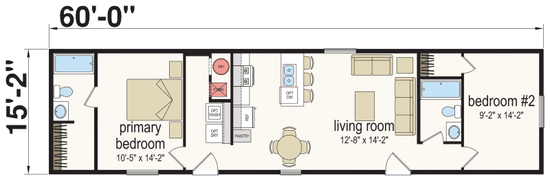 Spire community floor plan home features