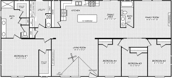 Valu premier 32684h floor plan home features