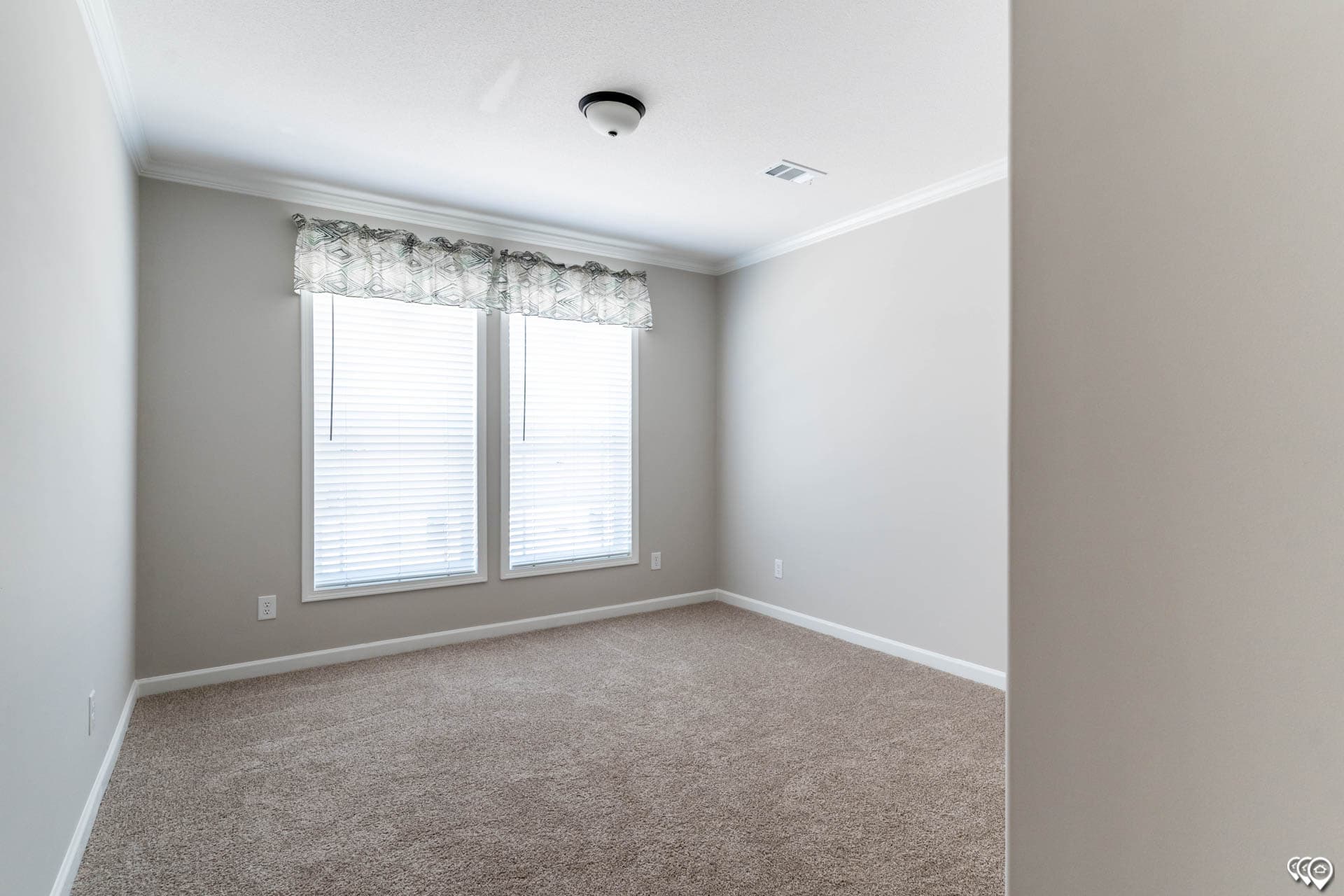 The oasis bedroom home features