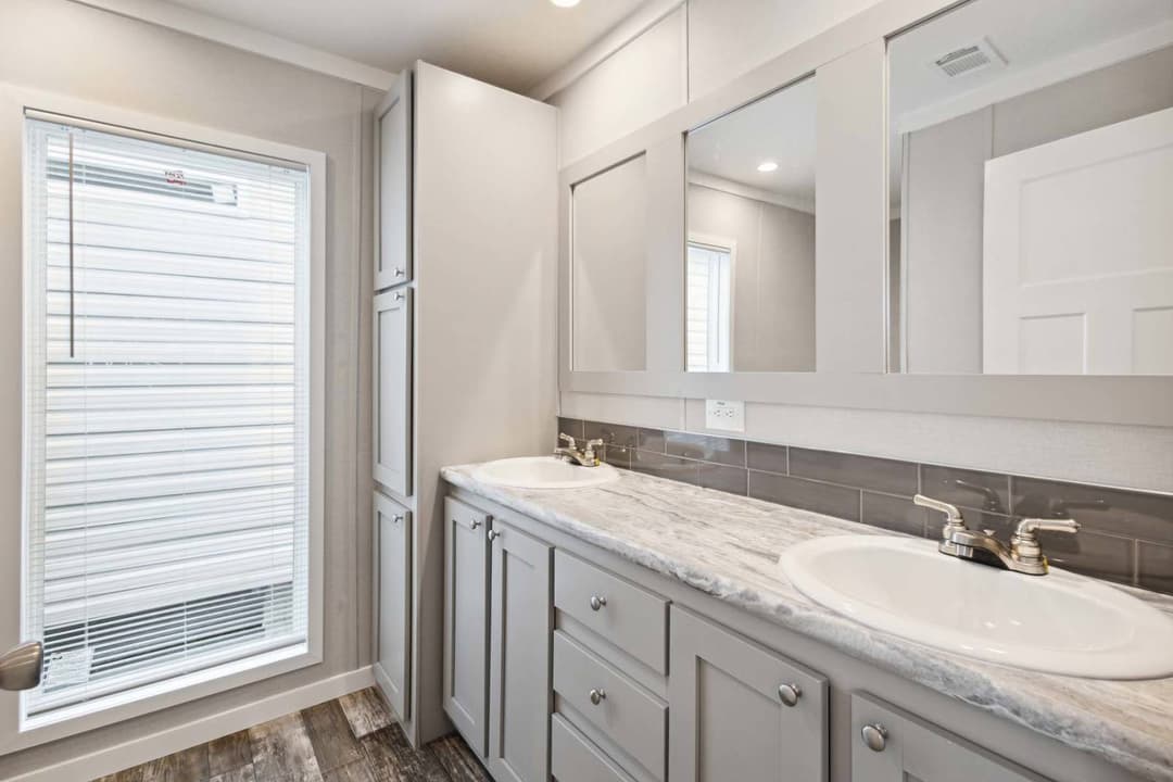 The murphy bathroom home features