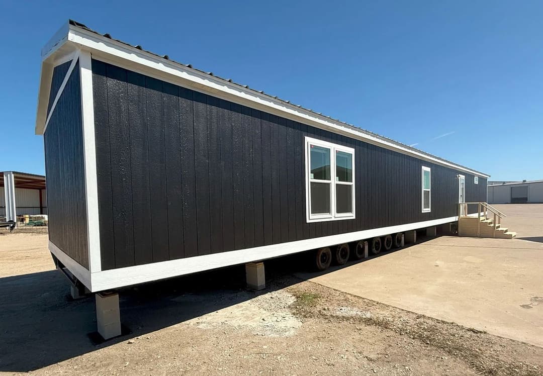 The mesquite exterior home features