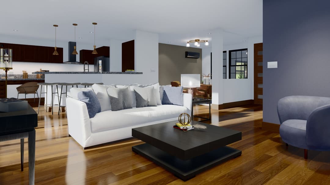 Model 13 interior home features