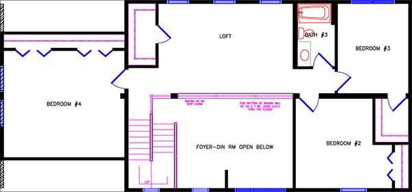 Lexington 5205 interior home features