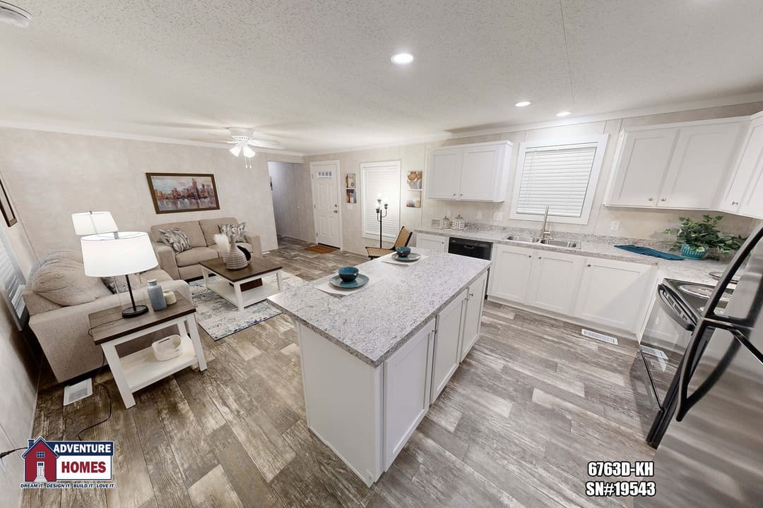 6763d-kh kitchen home features