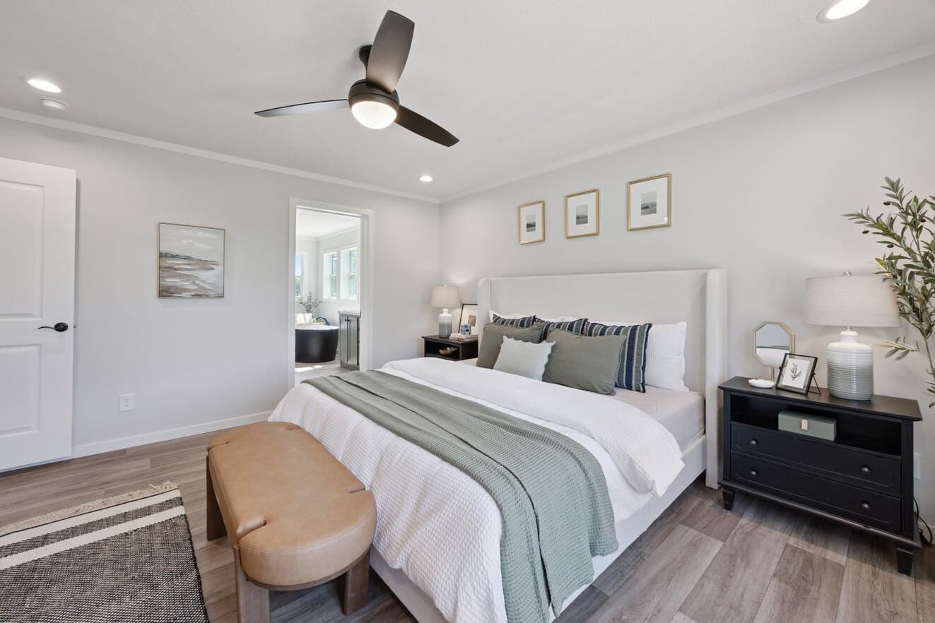 Axis bedroom home features