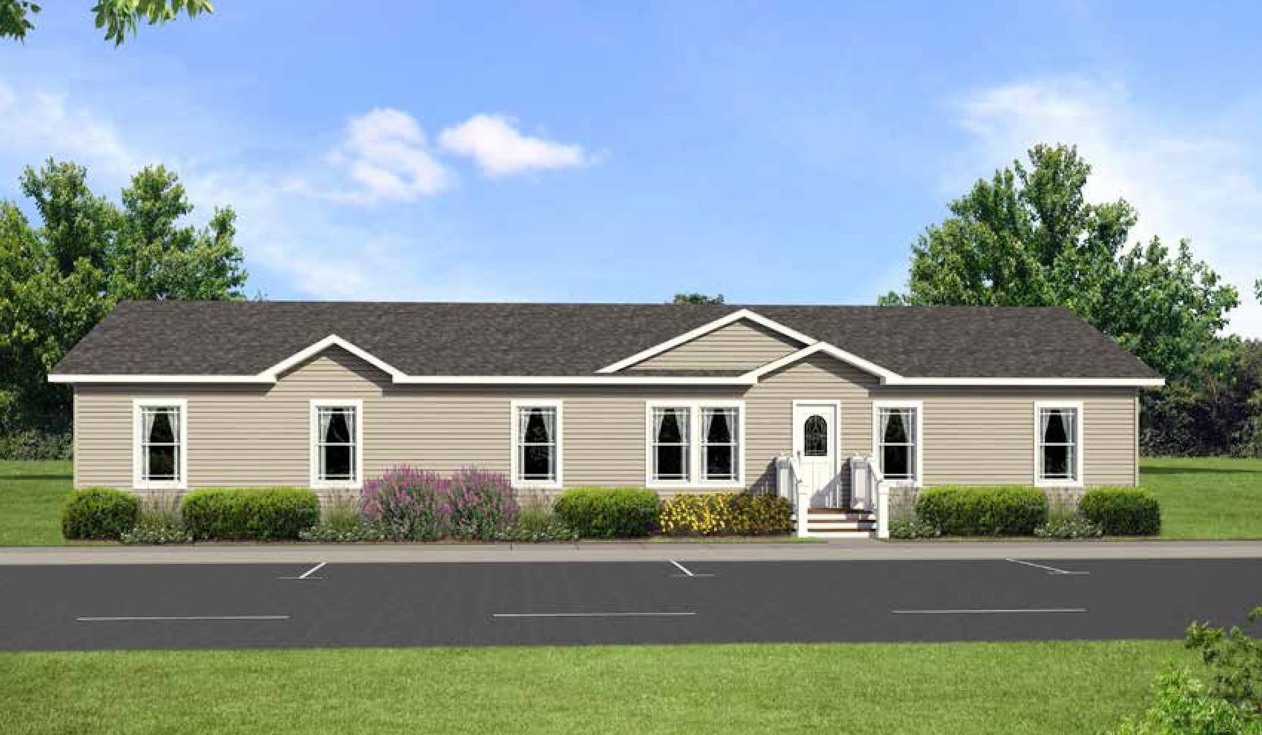 The montclaire hero, elevation, and exterior home features