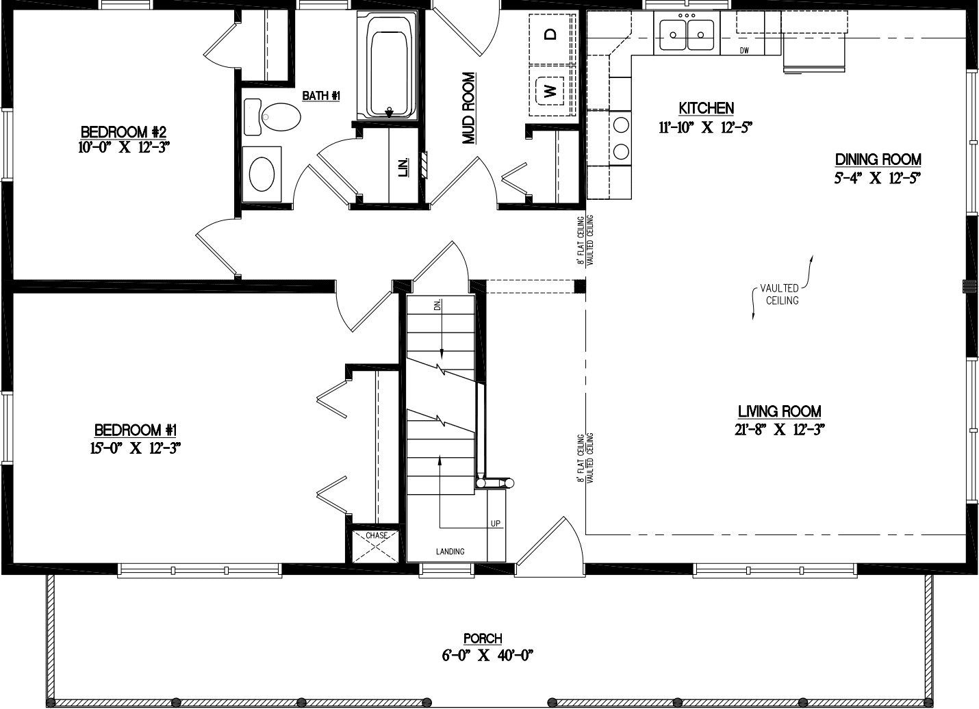 Glacier 2644 floor plan home features