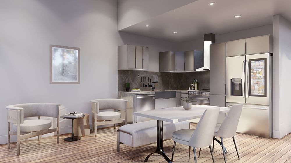 Multi family 1 kitchen home features