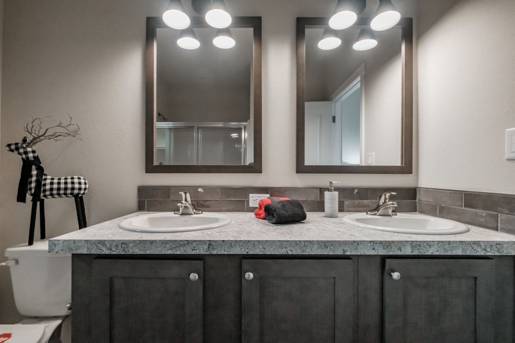 Canyon bathroom home features