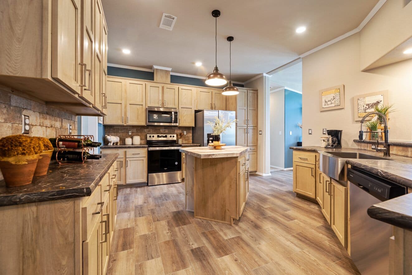 Hacienda iii flex 57764a kitchen home features