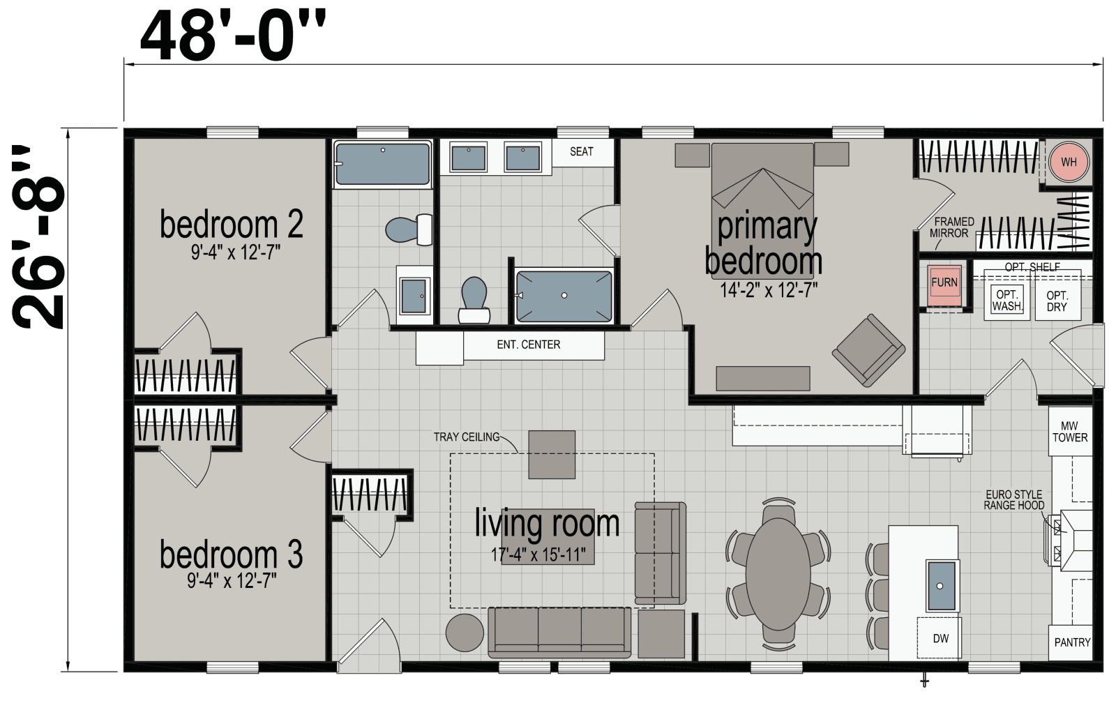 East point - intrigue floor plan home features