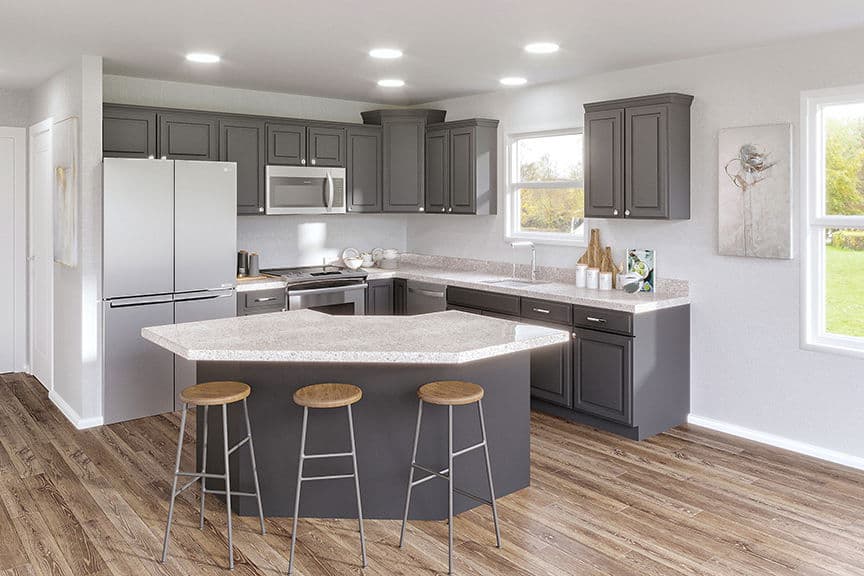 Winchester ii elevation and exterior home features